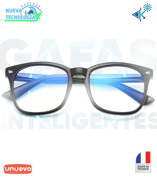Gafas autoajustables con graduación automática para cada ojo de 0,5 a 2 grados que se oscurecen con el sol